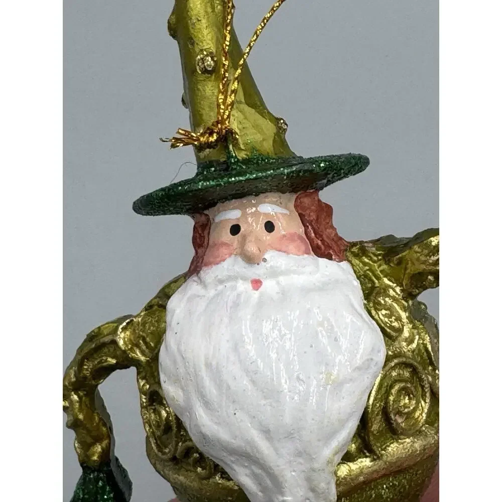 De Carlini Susannah Wizard of Oz Christmas Ornament Santa Uno Alla Volta No Tag